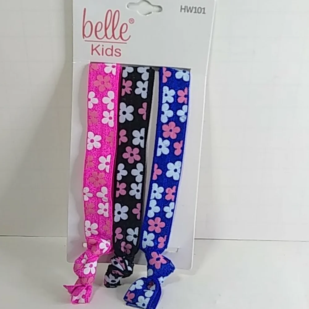 Belle Kids Headwraps, Poney O's and Hair Ties - Picture 8 of 11